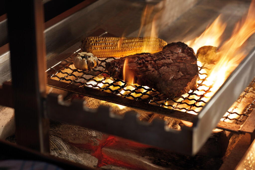 Robatayaki grills meat by creating a crust on the surface, leaving it tender and juicy. Photo: Resorts World Sentosa
