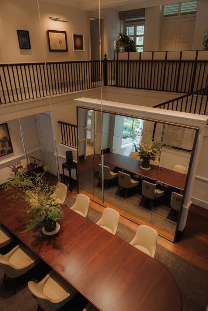 Colonial Manor’s dining area