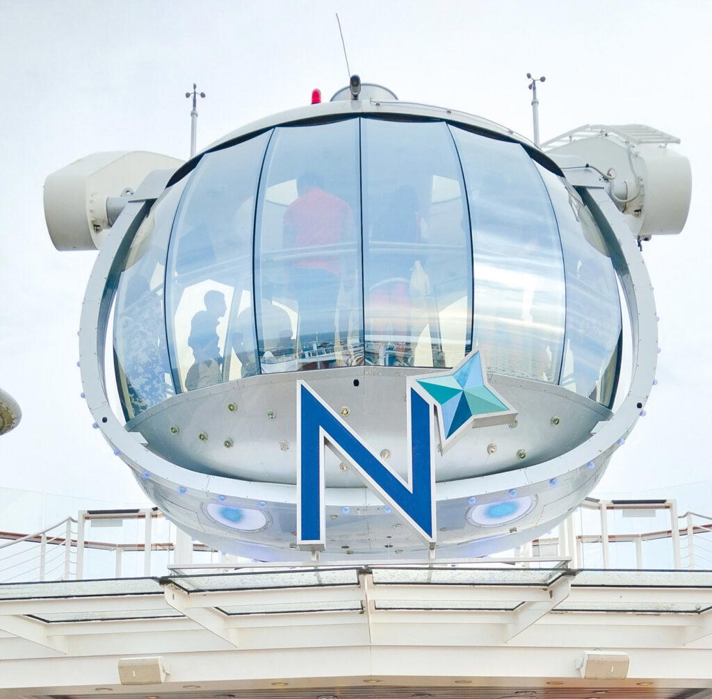 The North Star rises more than 91m and offers you magnificent scenery of the vast blue (Credit: Mary Lim)