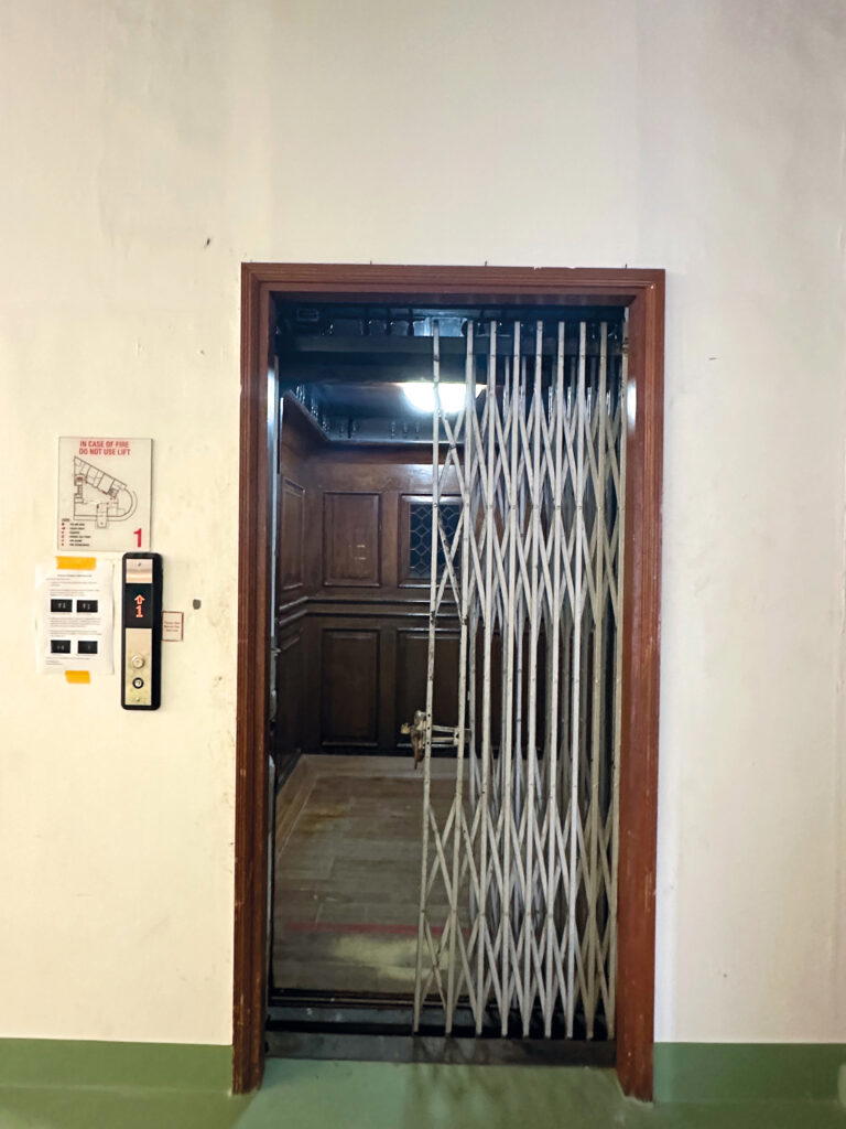 Ride in Singapore’s oldest electric lift