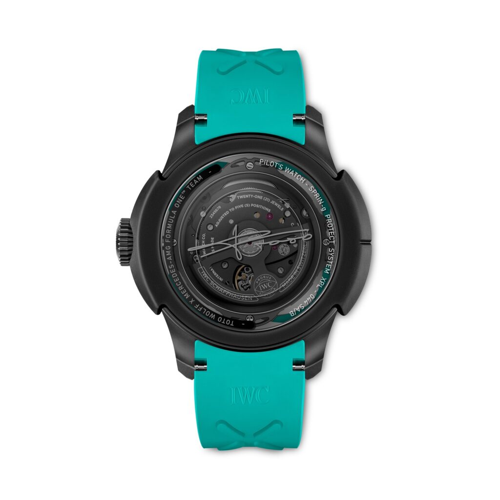 IWC Big Pilot’s Watch Shock Absorber XPL Toto Wolff x Mercedes-AMG Petronas Formula One Team