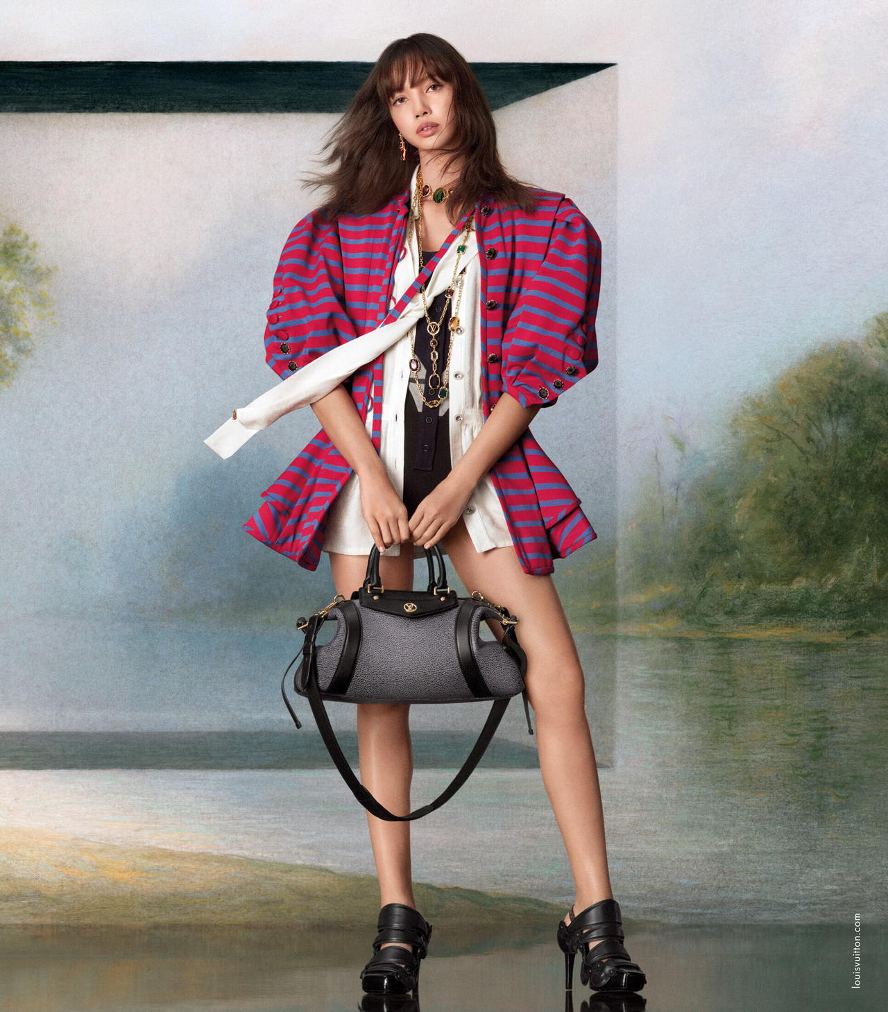 Louis Vuitton Biker Bag, Lisa Blackpink