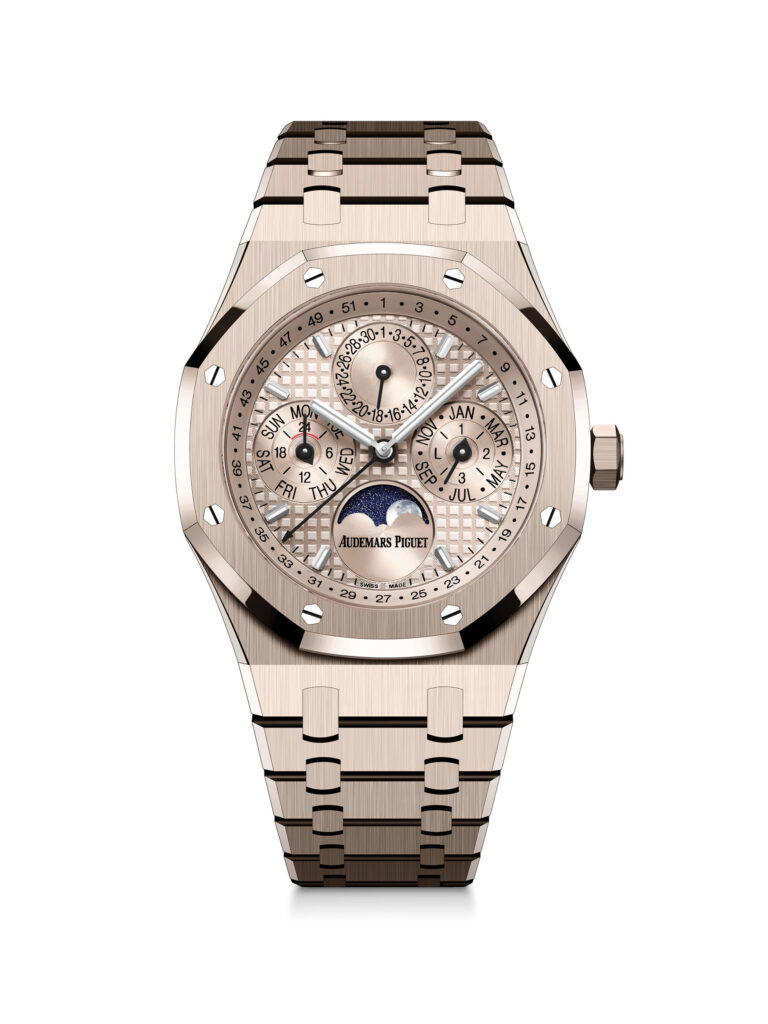 Royal Oak Selfwinding Perpetual Calendar 41mm in sand gold (Credit: Audemars Piguet)