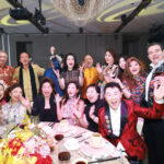 (Seated) Celeste Basapa, Kitch Lum, Lucy Ooi, Ivy Lim, Jane Ngiam, and Gilbert Cheah; (standing) Lawrence Basapa, Alex Ooi, Edmund Lim, Winnie Madhavan, Gilbert Madhavan, Nana Au Chua, Charlotte Chua, Audrey Mico, and Oscar Mico