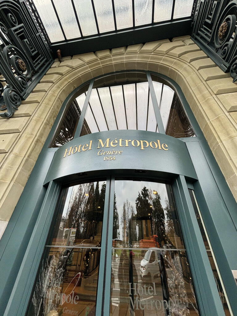 Hôtel Métropole Genève has 19th-century bones and a cosmopolitan spirit. Photo: Hôtel Métropole Genève