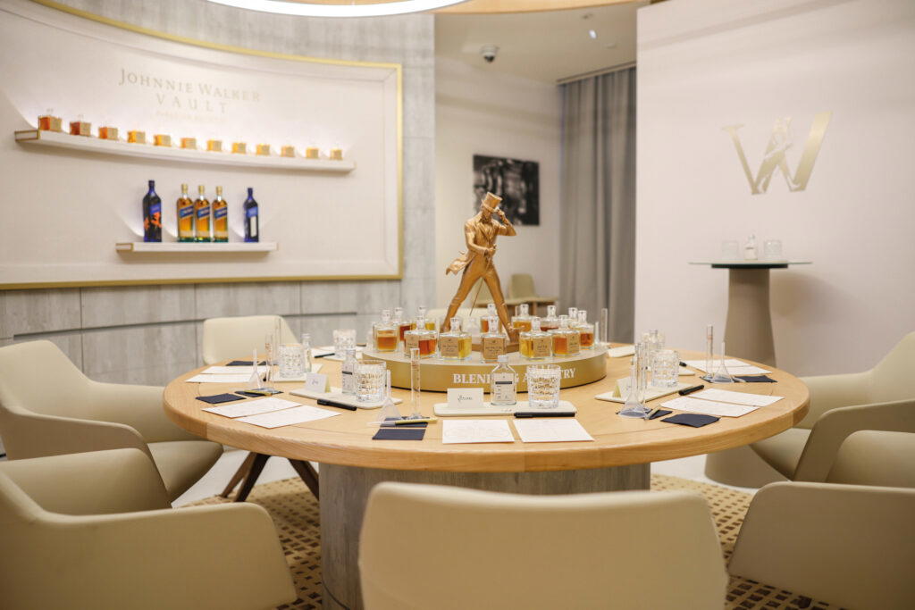 The Blending Artistry session in Singapore offered glimpses into the Johnnie Walker Vault experience. Photo: Diageo