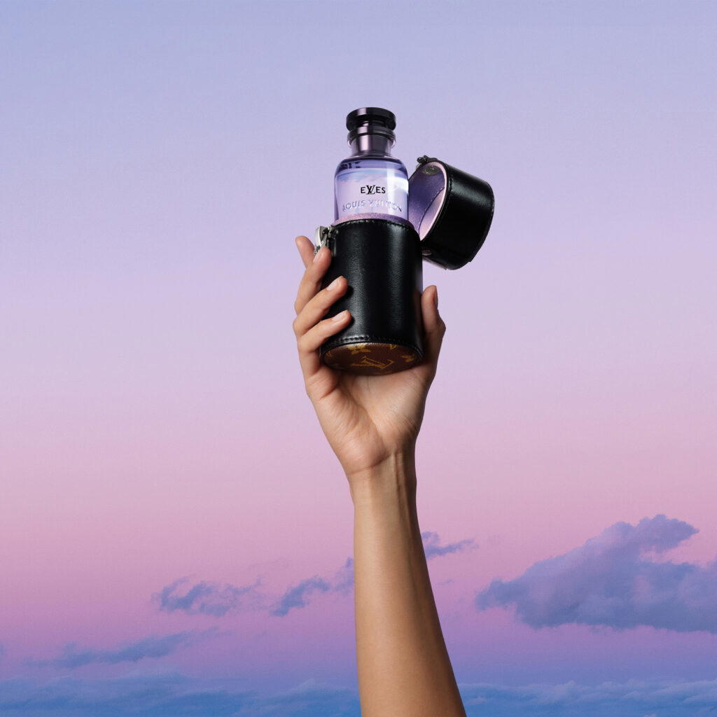 Turn your eLVes Louis Vuitton EDP into a style statement with its own travel case (Credit: Louis Vuitton)