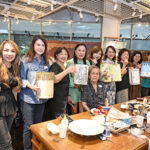 (Standing) Evelina Hu, Cassandra Tay, Rosalind Lim, Venus Teo, Violet Yeo, Molly Chong, Christy Chew, Pearl Park, Vicki Tan, Alicia Lim, Jessie Ho-Thong, and (seated) Cheng Chew Tian