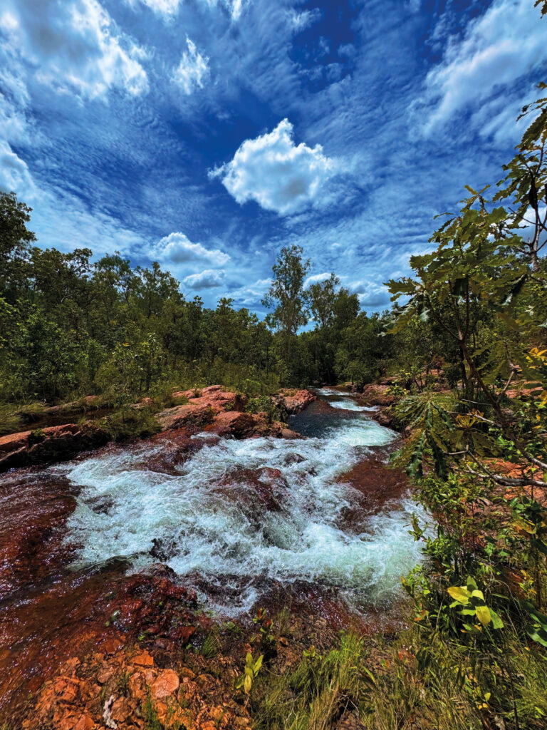 Croc-free (seasonally monitored) and safe for swimming Buley Rockhole in Litchfield National Park. Photo: Samantha Francis