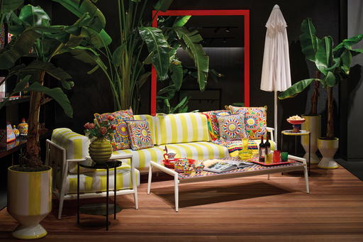 Dolce&Gabbana channelled the vivacity of the Mediterranean at Milan Design Week 2025 (Credit: Dolce&Gabbana)