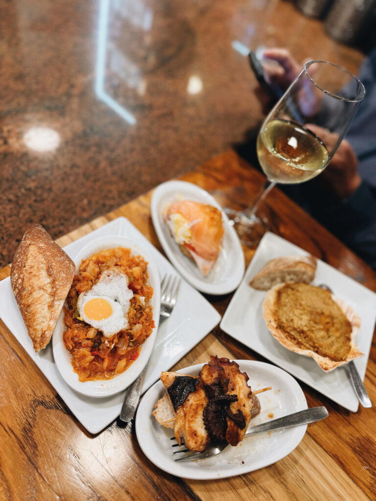 The seafood pintxos at Bar Goiz-Argi are must-tries. Photo: Samantha Francis