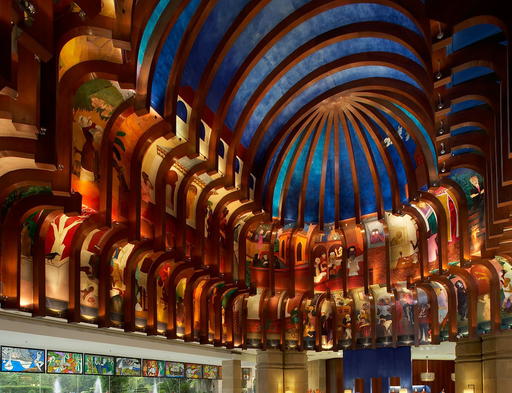 'The Great Procession' at ITC Maurya's lobby. Photo: ITC Hotels