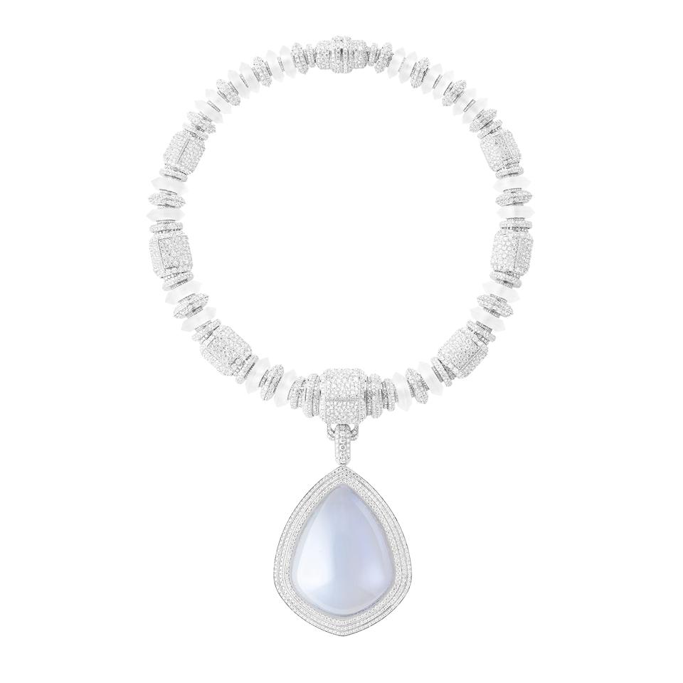 Boucheron aerogel necklace