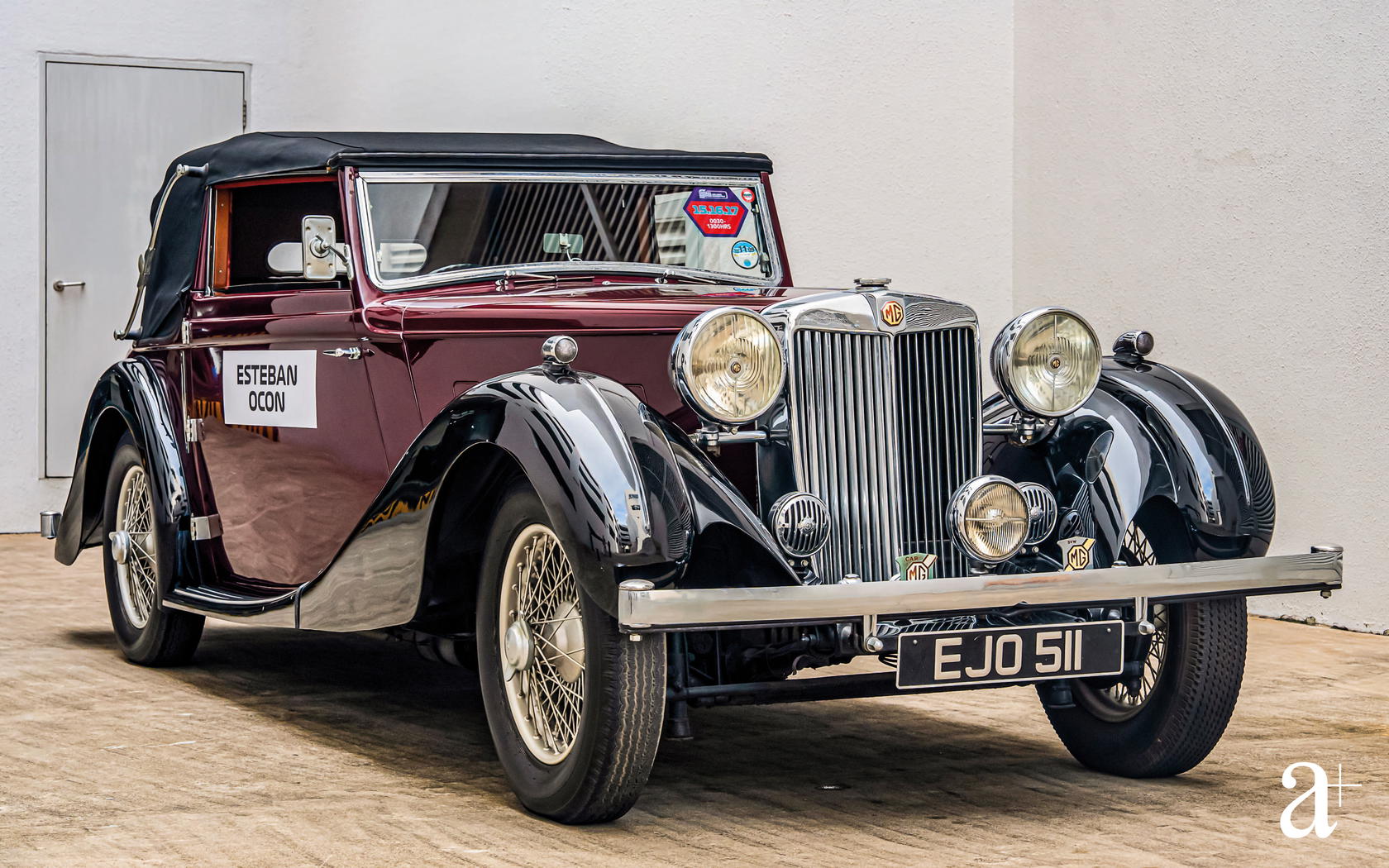 MG SA Tickford Drophead Coupe. Photo: Yvonne Isabelle Ling