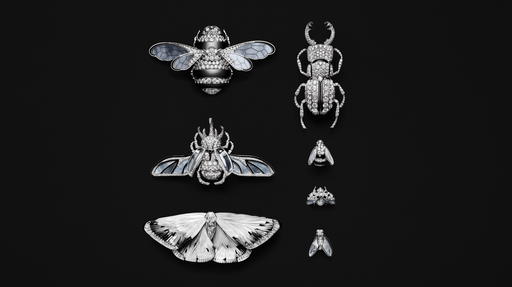 Boucheron’s Histoire de Style: Untamed Nature comprises 28 high jewellery creations inspired by the quiet poetry of nature (Credit: Boucheron )