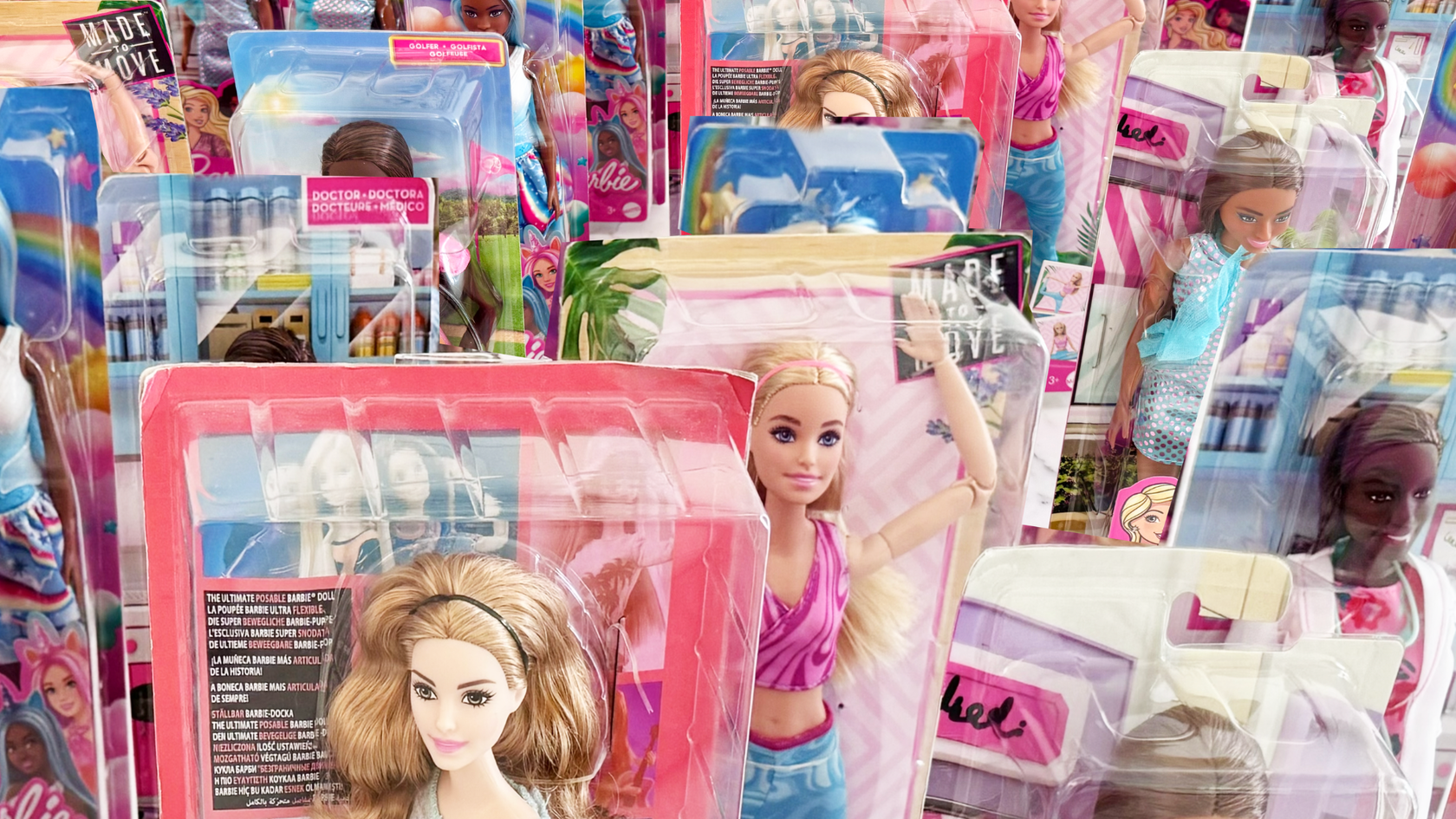 The 1,060 Barbie dolls for Wings of Art 2025 were sponsored by Mattel (Credit: Singapore Red Cross)