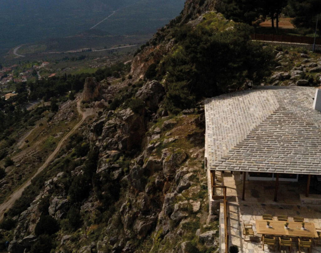 The slopes of Mount Parnassus. Photo: Charles Sandison