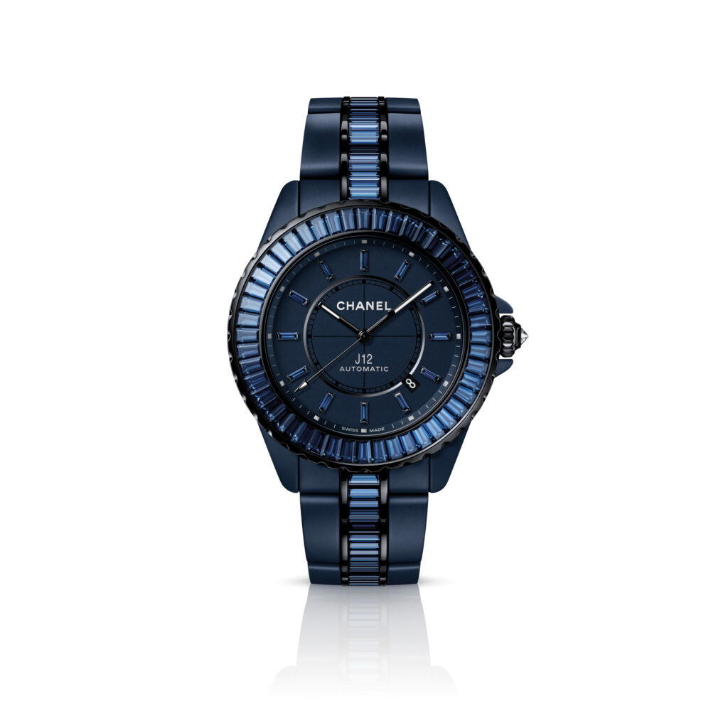 Chanel J12 Bleu X-Ray Watch: 1,600 Hours To Sculpt From Synthetic