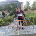 Ahmad rode his Colnago Super 1968 at<br>L’Eroica in Italy in 2024. Photo: Ahmad Yusak