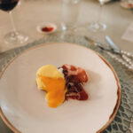 Warm White Asparagus Tart. Photo: Salut Private Dining