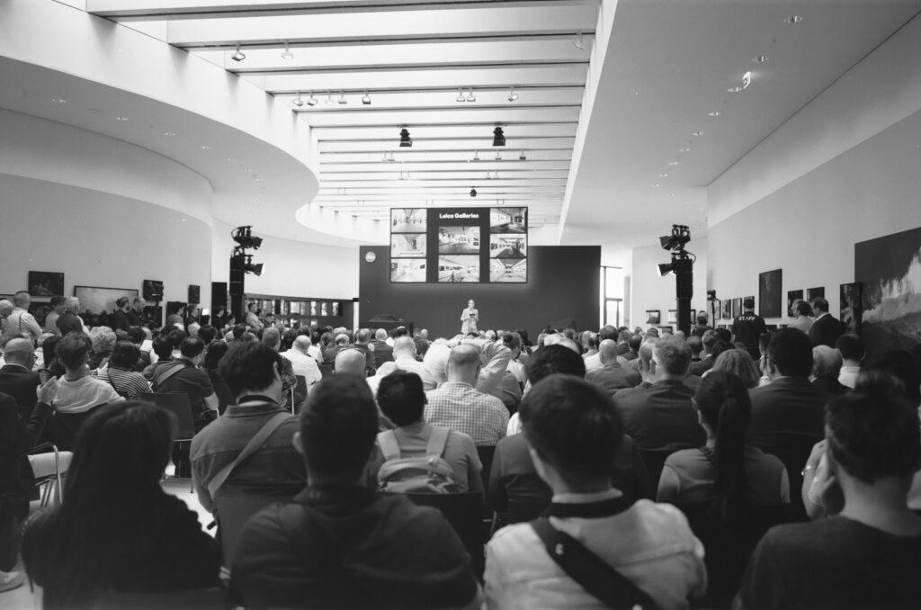 The official opening of Leica’s centennial celebration at the Leica Camera AG Foyer (Credit: Samantha Francis)