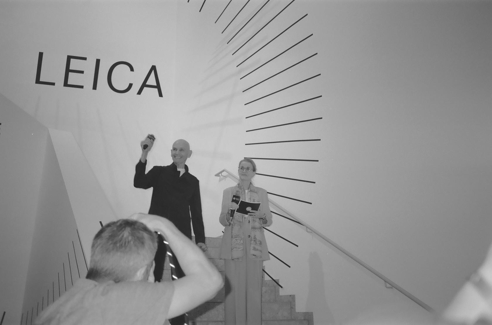 Joel Meyerowitz (left) and Karin Rehn-Kaufmann (Credit: Samantha Francis)