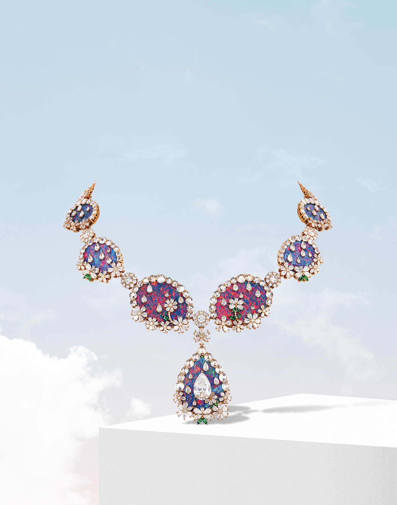 Diorexquis embodies Christian Dior’s enduring fascination with enchanted landscapes, delicate florals, and the spendour of gala evenings (Credit: Dior)