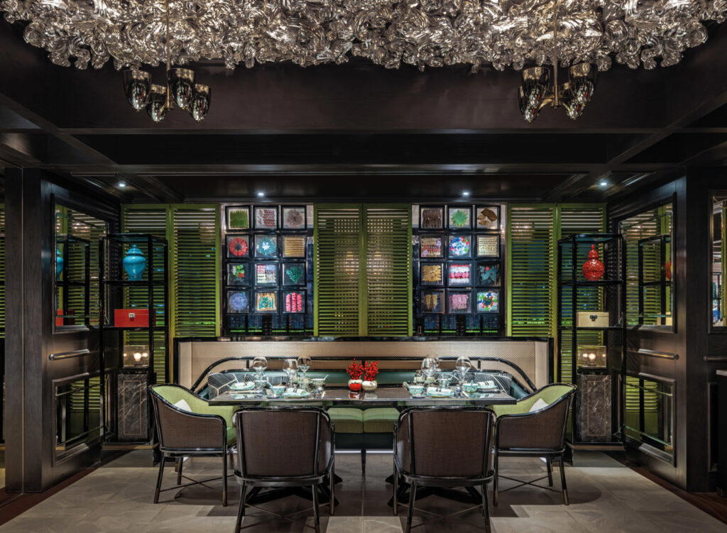 Hokklo’s eclectic interiors reflect its East-Meets-West aesthetic (Credit: Hokklo)