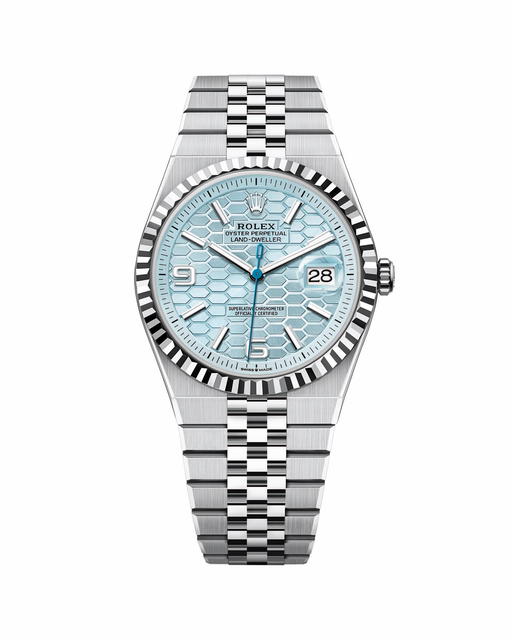 Rolex Oyster Perpetual Land-Dweller 40 in platinum (Credit: Rolex)