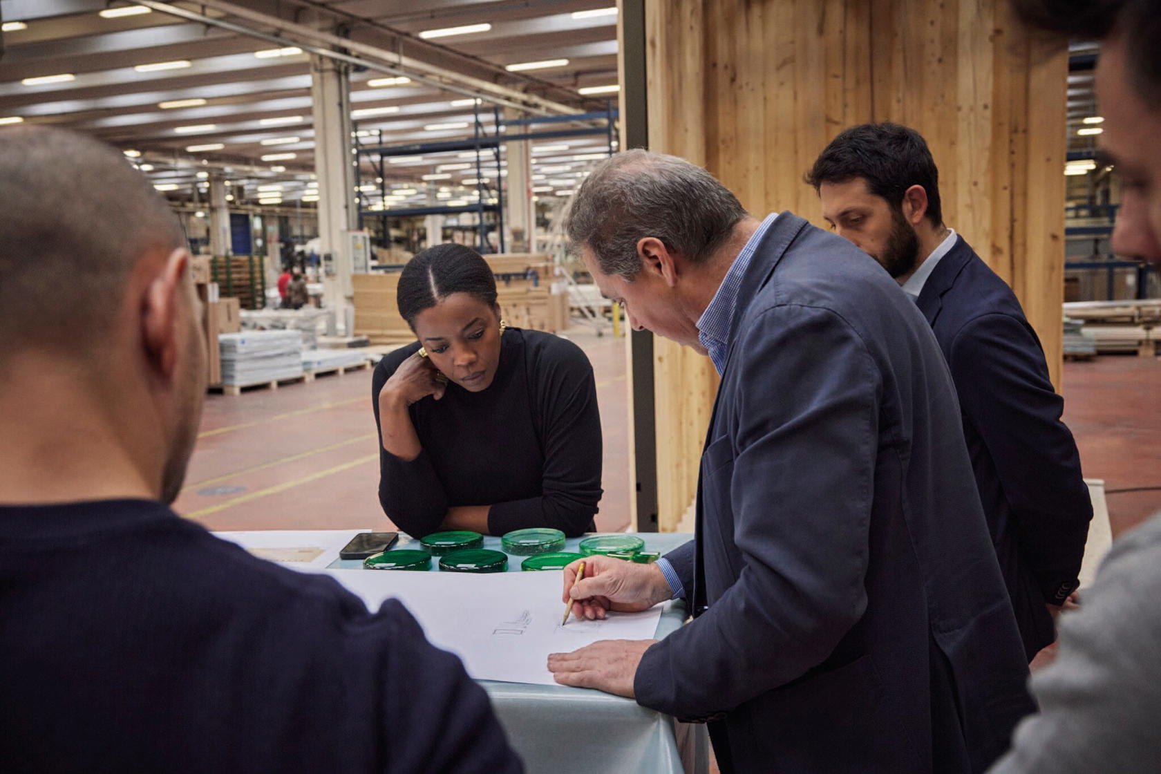 The pavilion was designed by acclaimed architect Mariam Issoufou (Credit: Rolex)