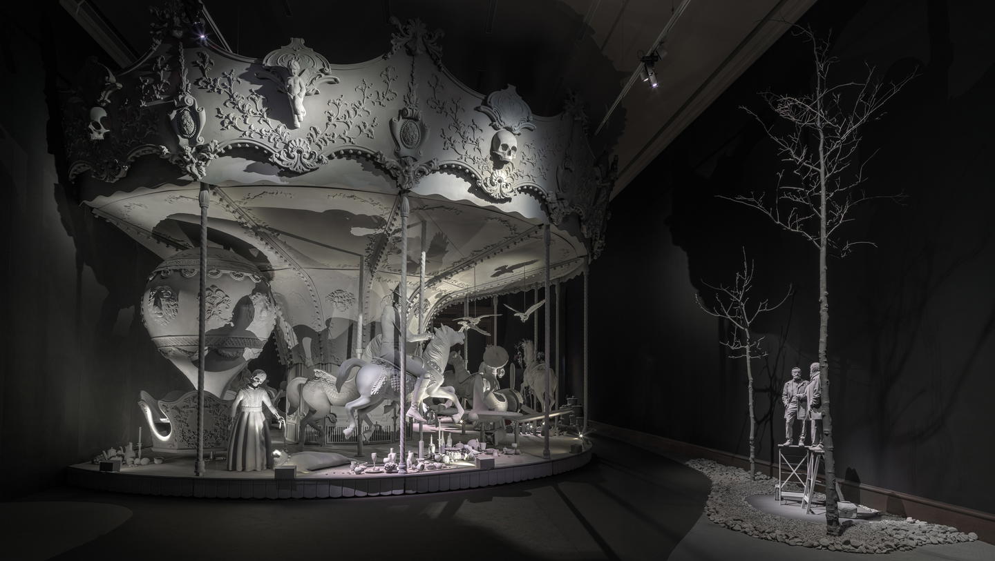 Explore Hans Op de Beeck's Dreamlike World At Templon Marais Paris