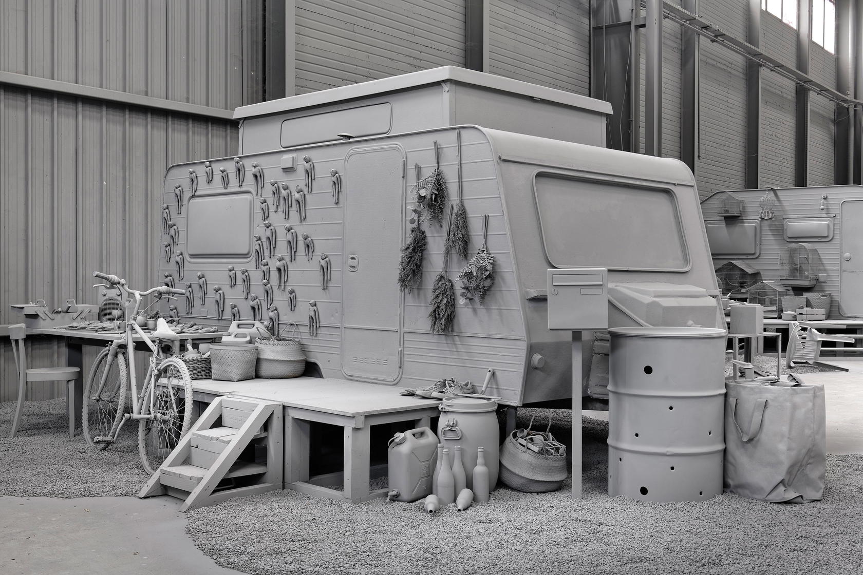 ‘We Were The Last To Stay’ (2022) at La Biennale de Lyon (Credit: La Biennale de Lyon 2022/Blaise Adilon)