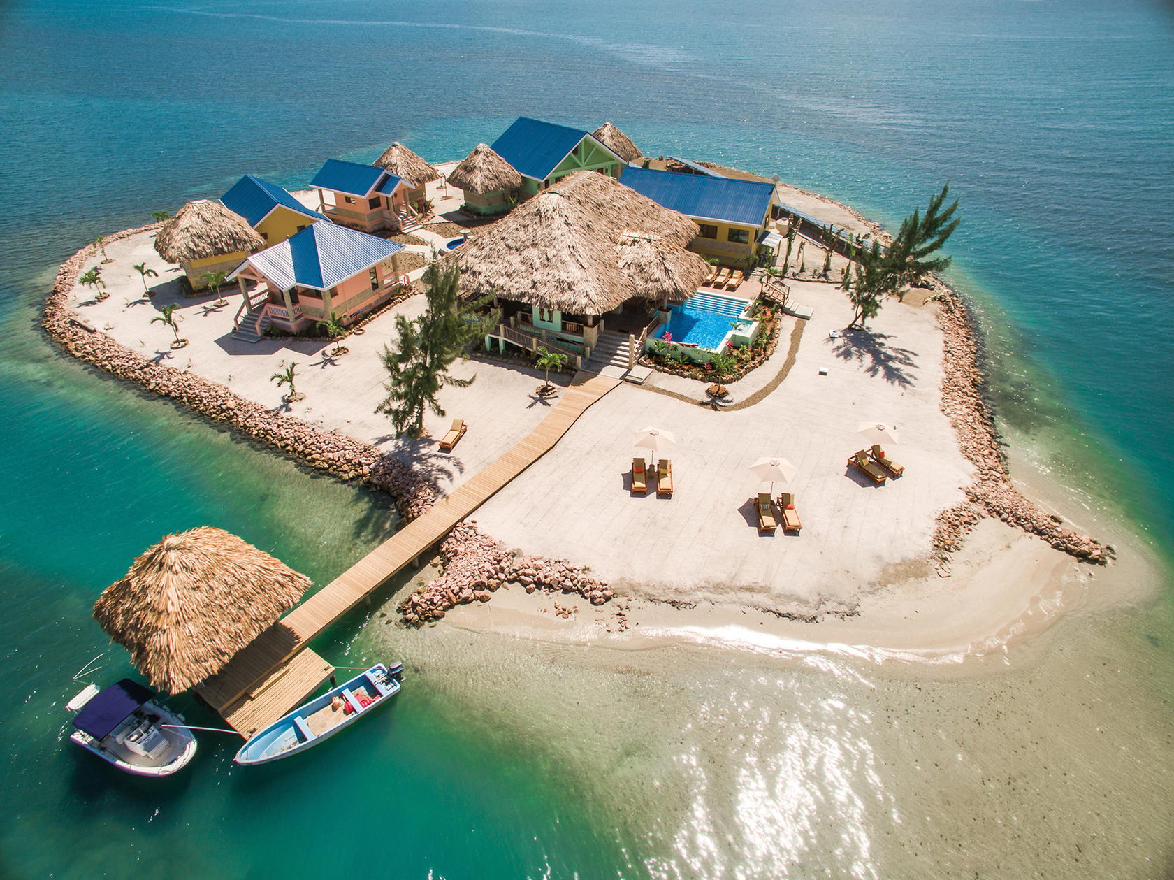 Little Harvest Caye in Placencia, Belize (Credit: ThirdHome)