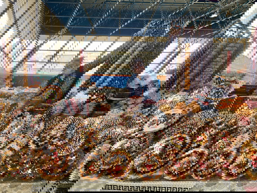 Candied fruit and nuts at Gum Bazaar (Credit: Charukesi Ramadurai)