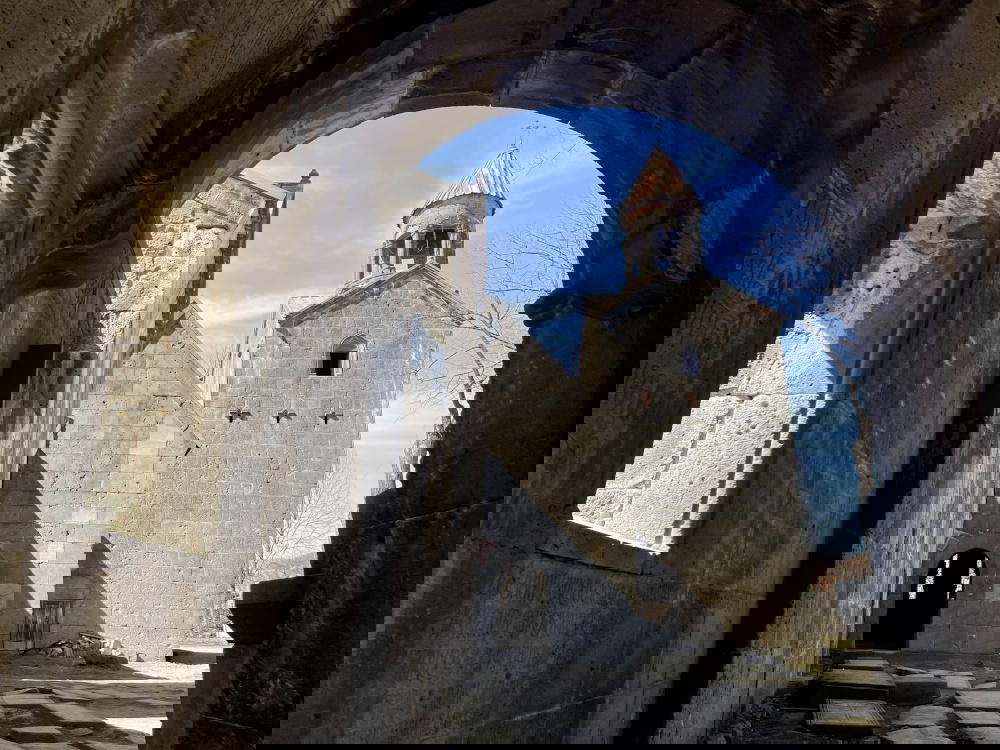 The 10th-century Sanahin Monastery is one of many prominent Orthodox monasteries in Armenia (Credit: Charukesi Ramadurai)