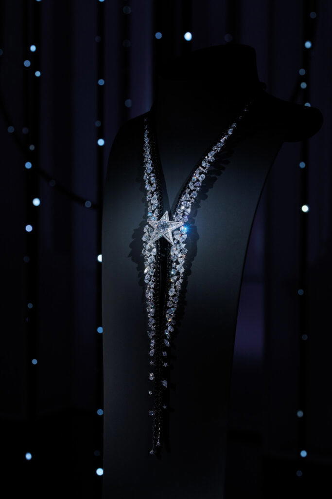 Dreams Come True necklace in white and black coated gold with diamonds (Credit: Chanel)