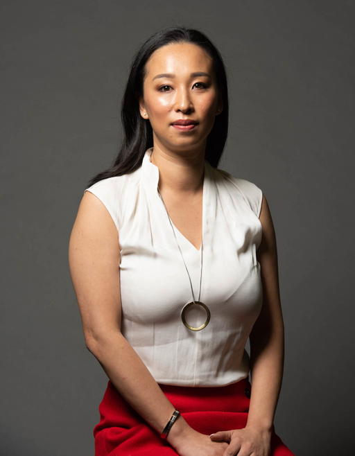 Cassandra Chiu was the first woman in Singapore to be a guide dog handler (Credit: Elliot Lee. )