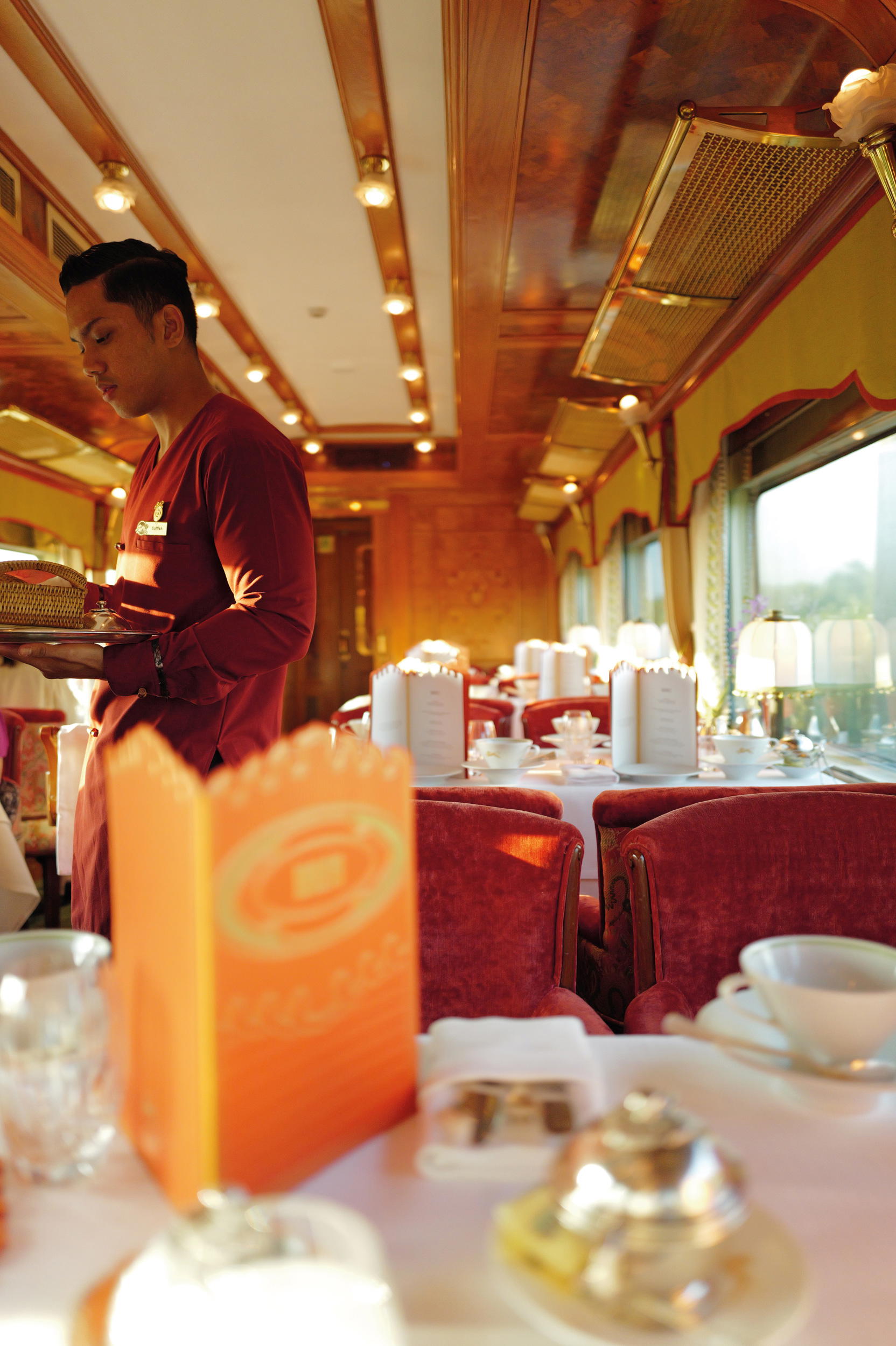 Morning light, warm service, and breakfast in the Malaya dining car (Credit: Chia Wei Choong)
