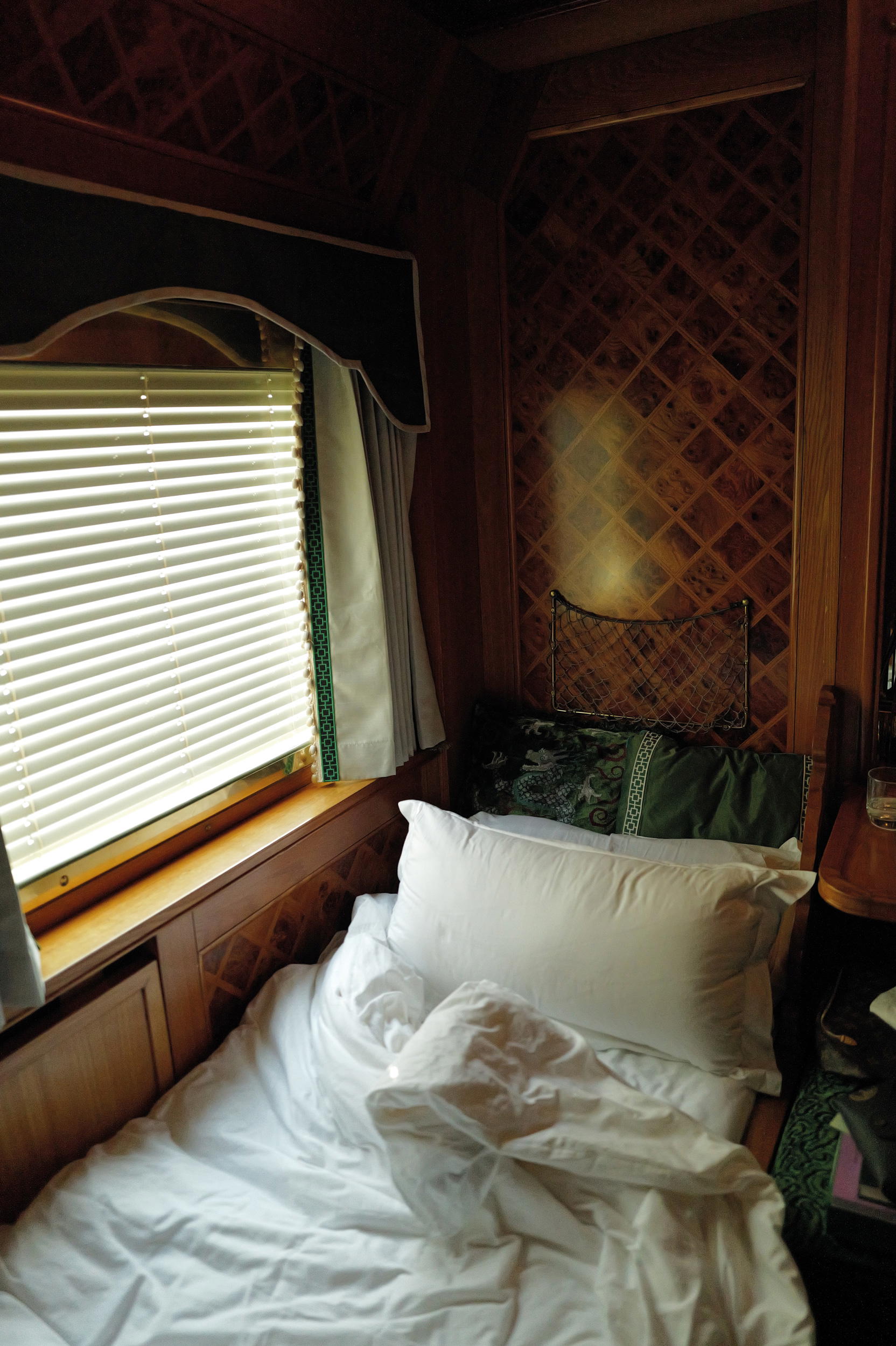 The fold-away bed was compact but so comfortable (Credit: Chia Wei Choong)