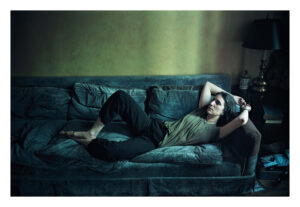 ‘Patti Smith, MacDougal Street’ (2024) (Credit: Annie Leibovitz)