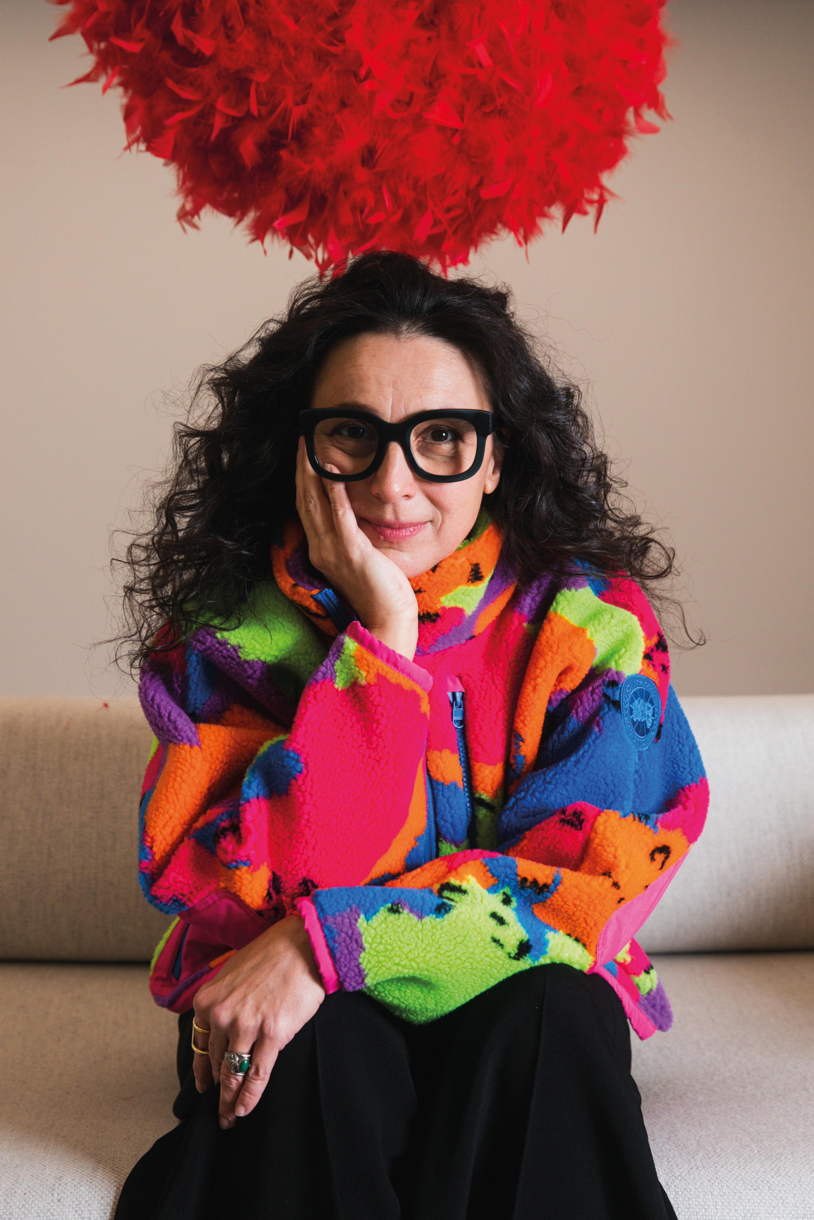 The artist’s multimedia work traverses sculpture, video, photography, performance, and installation (Credit: Laura S. Fuchs)