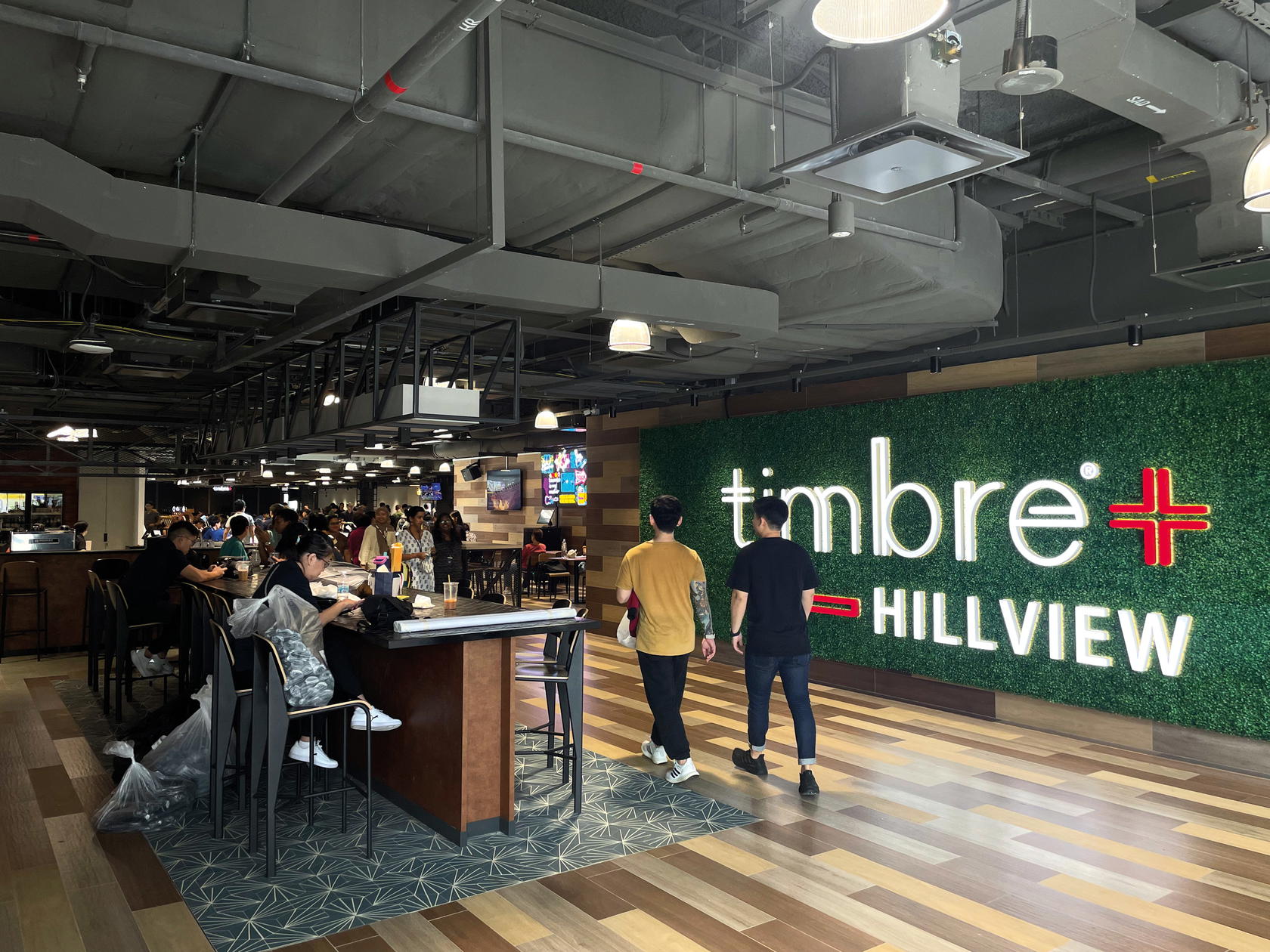 Enjoy delicious food and live music in a refreshing beer garden setting at Timbre+ Hillview (Credit: Timbre Group)