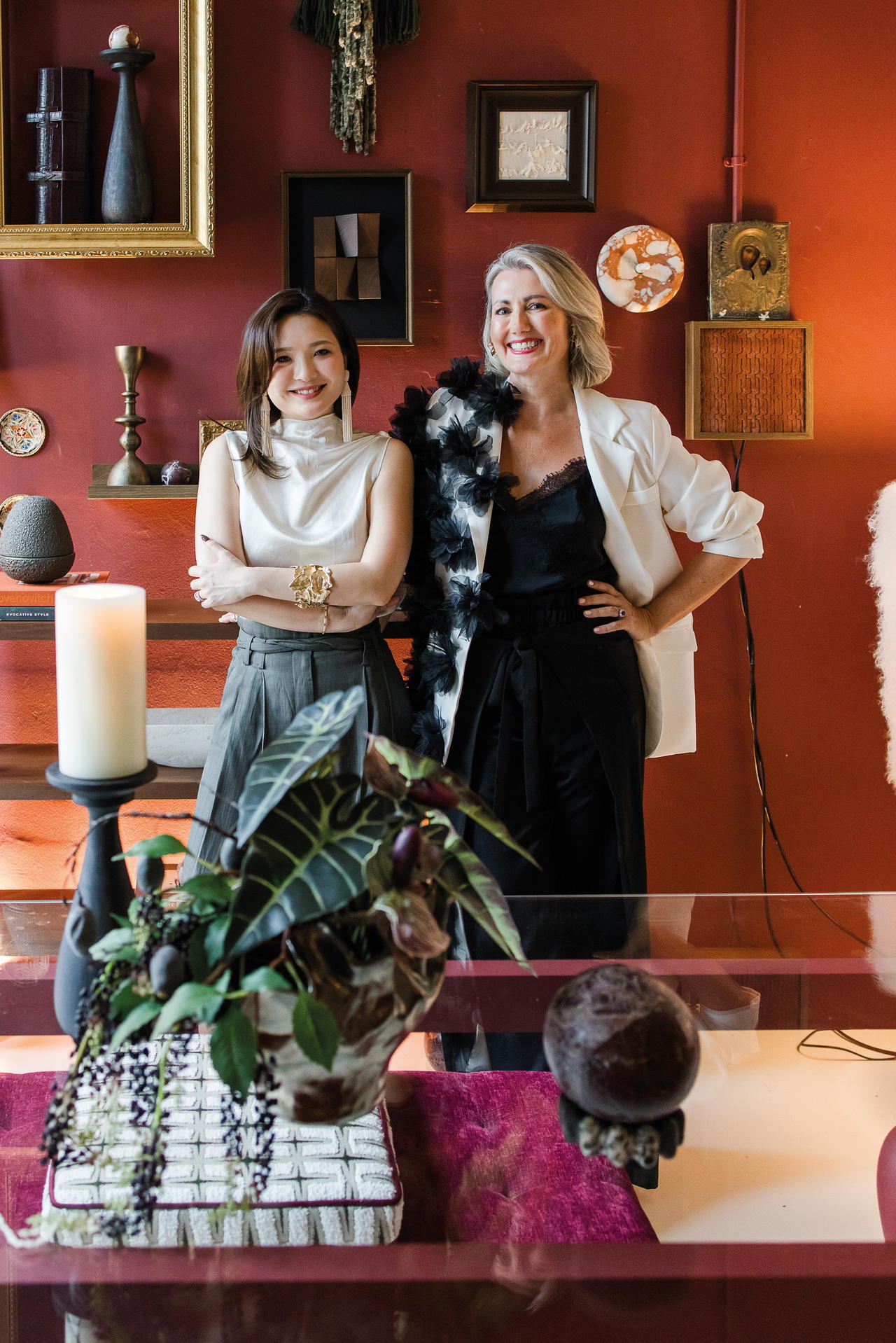 Co-founders Gu (left) and Hillary-Morgan first met in 2023 (Credit: Nina Mucalov)