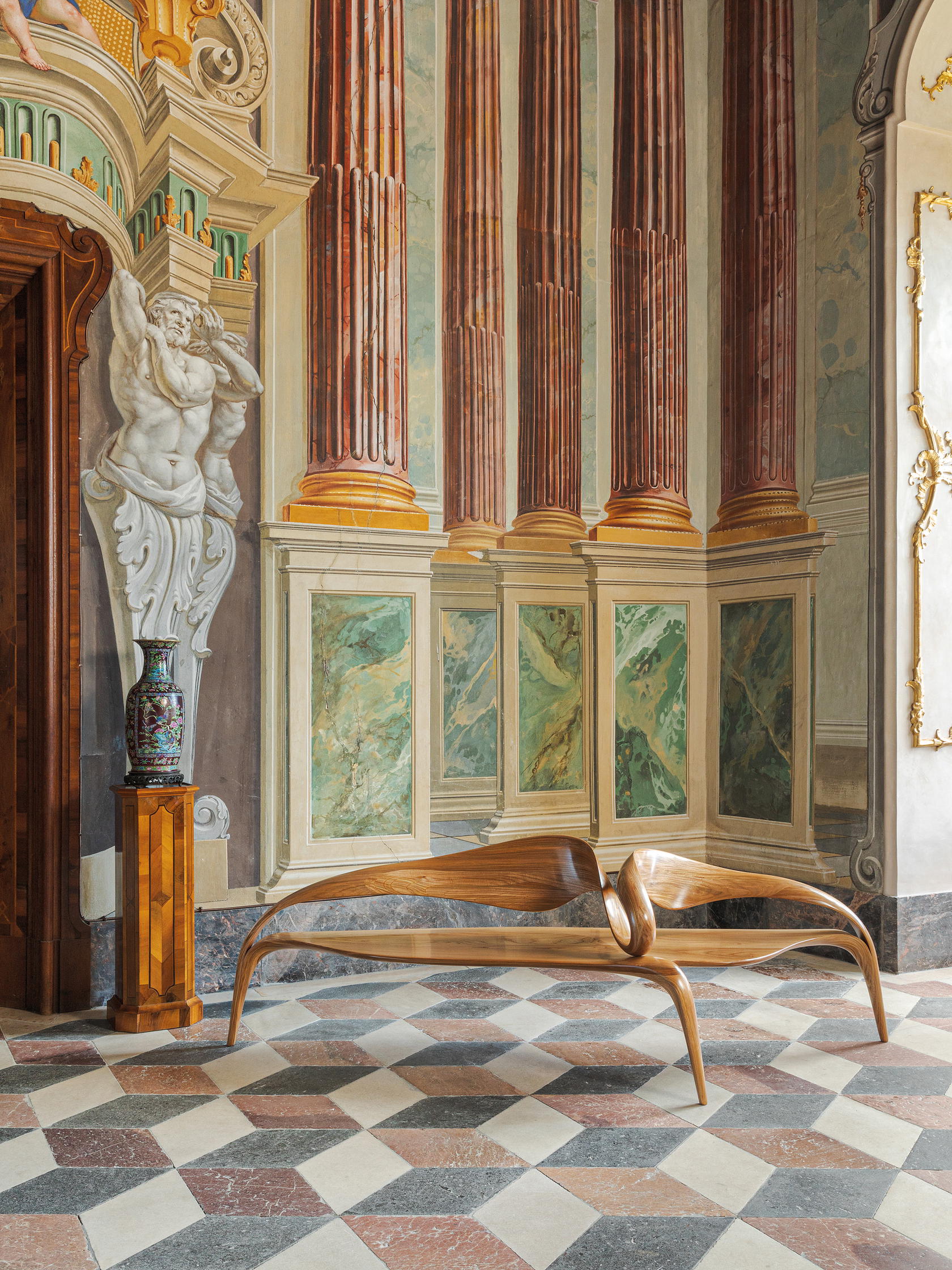 Elm Sculptural Bench (Credit: Joseph Walsh Studio)