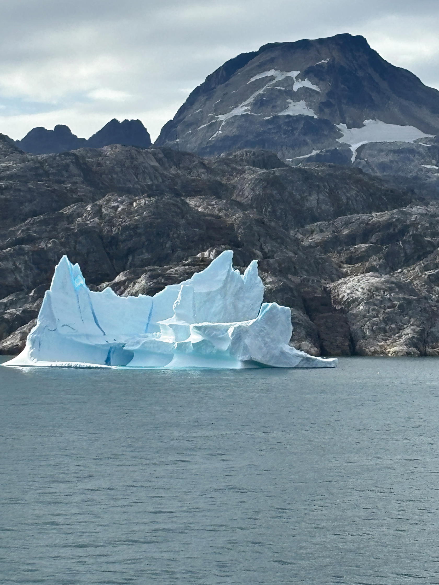 On the “iceberg” highway (Credit: Kalpana Sunder)