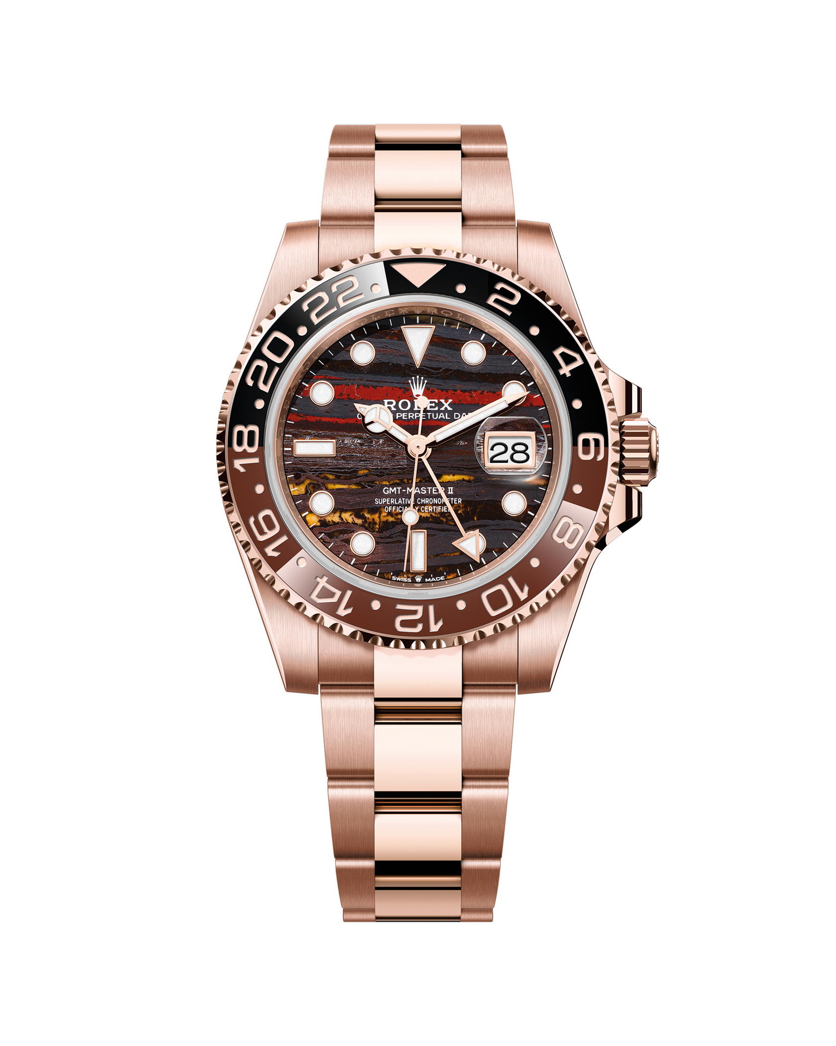 Oyster Perpetual GMT-Master II in Everose gold (Credit: Rolex)