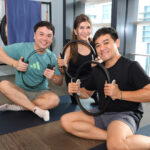 Andrew Wong, Belinda Chua, and Henry Tan