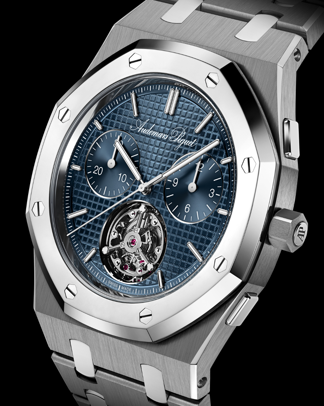 “Entirely reimagined to meet our clients’ expectations, the RD#5 brings together all the hallmarks of a refined chronograph," says Giulio Papi, Director of Watchmaking Design at Audemars Piguet (Credit: Audemars Piguet )