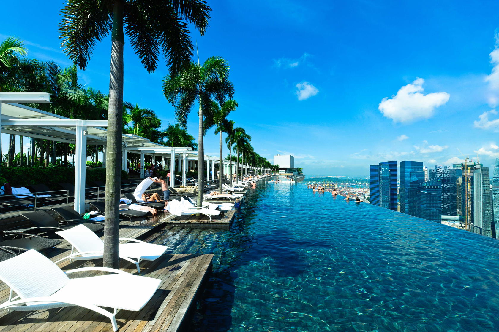 The Infinity Pool (Credit: Marina Bay Sands)