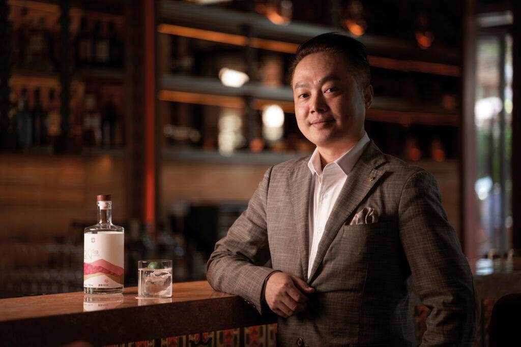 Bar Manager Zou also creates vividly flavourful bitters using orange, rhubarb bitters, and celery (Credit: Suma by Shangri-la Kunming)